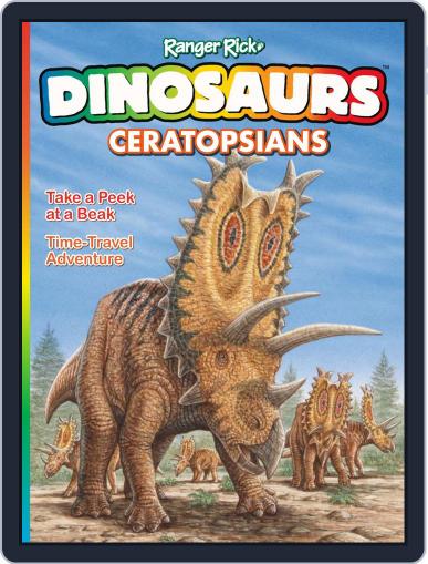 Ranger Rick Dinosaurs Ceratopsians Digital Back Issue Cover