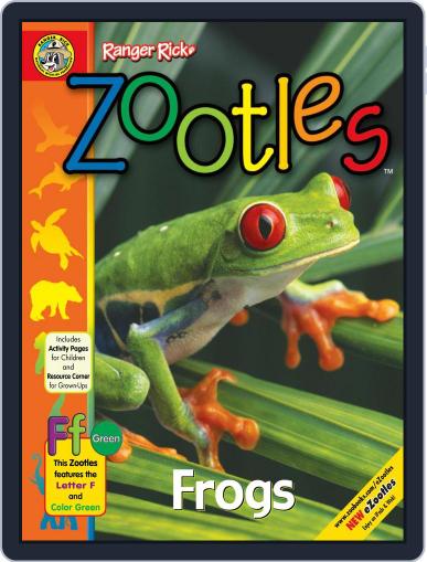 Ranger Rick Zootles Frogs Digital Back Issue Cover