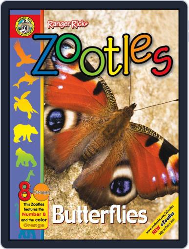 Ranger Rick Zootles Butterflies Digital Back Issue Cover