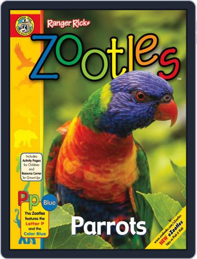 Ranger Rick Zootles PARROTS Digital Back Issue Cover