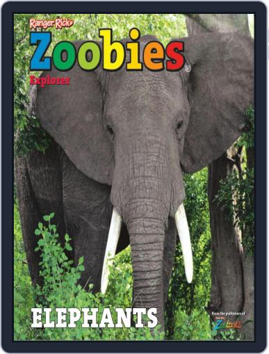 Zoobies Explorer ELEPHANTS Digital Back Issue Cover