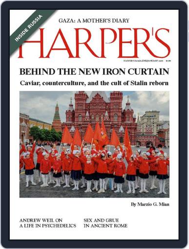 Harper's January 1st, 2024 Digital Back Issue Cover