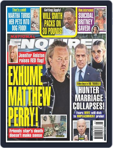 National Enquirer January 1st, 2024 Digital Back Issue Cover