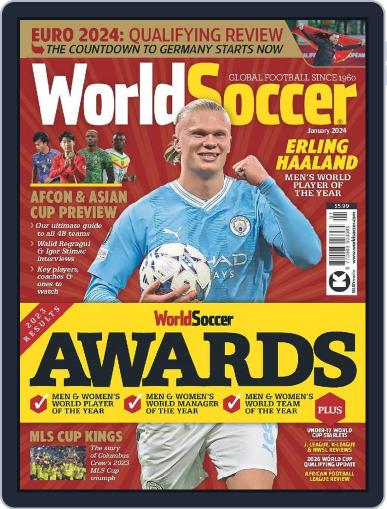 World Soccer January 1st, 2024 Digital Back Issue Cover