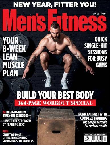 Men's Fitness UK December 22nd, 2023 Digital Back Issue Cover