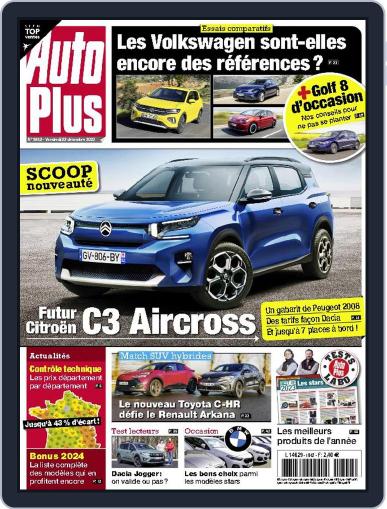 Auto Plus France December 22nd, 2023 Digital Back Issue Cover