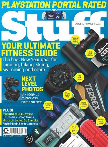 Stuff UK January 1st, 2024 Digital Back Issue Cover
