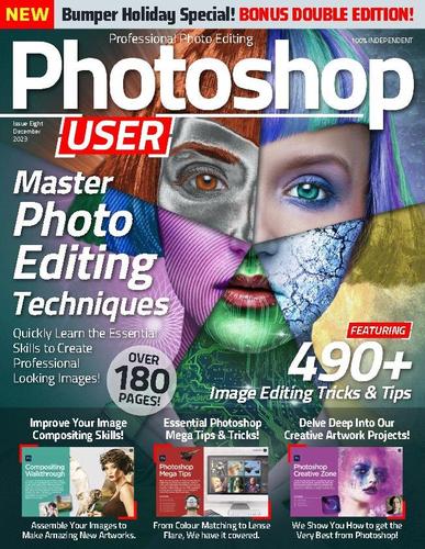 Photoshop User December 1st, 2023 Digital Back Issue Cover