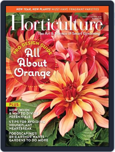 Horticulture January 1st, 2024 Digital Back Issue Cover