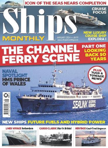 Ships Monthly January 1st, 2024 Digital Back Issue Cover