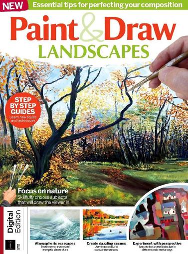 Paint & Draw: Landscapes December 19th, 2023 Digital Back Issue Cover