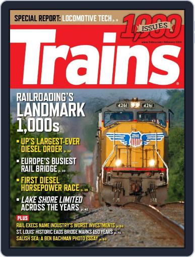 Trains February 1st, 2024 Digital Back Issue Cover