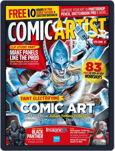 Comic Artist September 1st, 2016 Digital Back Issue Cover