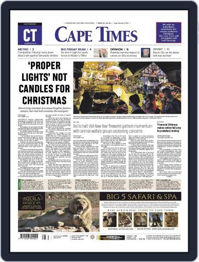 Cape Times December 22nd, 2023 Digital Back Issue Cover
