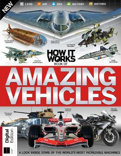 How It Works: Book Of Amazing Vehicles December 19th, 2023 Digital Back Issue Cover