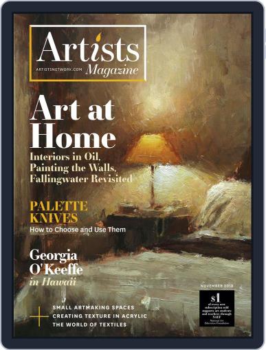 The Artist's November 1st, 2018 Digital Back Issue Cover