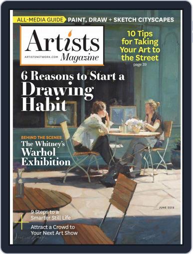 The Artist's June 1st, 2019 Digital Back Issue Cover