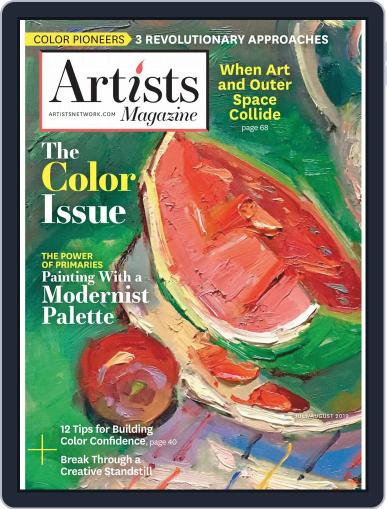 The Artist's July 1st, 2019 Digital Back Issue Cover