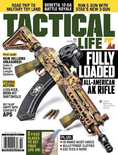 Tactical Life January 1st, 2024 Digital Back Issue Cover