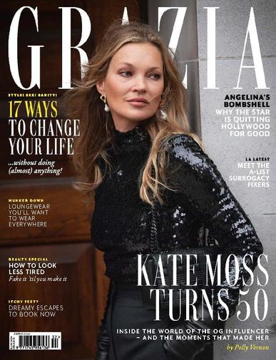 Grazia January 8th, 2024 Digital Back Issue Cover