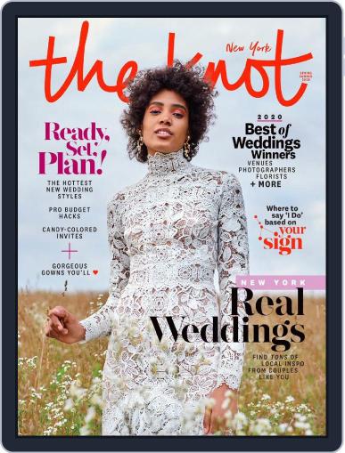 The Knot New York Metro Weddings January 1st, 2020 Digital Back Issue Cover
