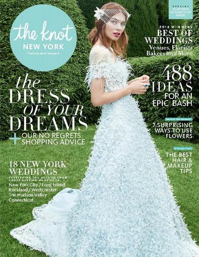 The Knot New York Metro Weddings March 1st, 2018 Digital Back Issue Cover