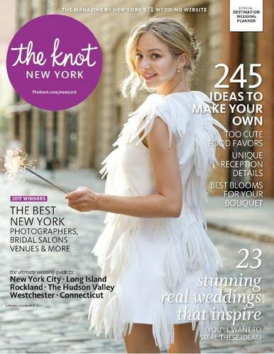 The Knot New York Metro Weddings January 1st, 2017 Digital Back Issue Cover