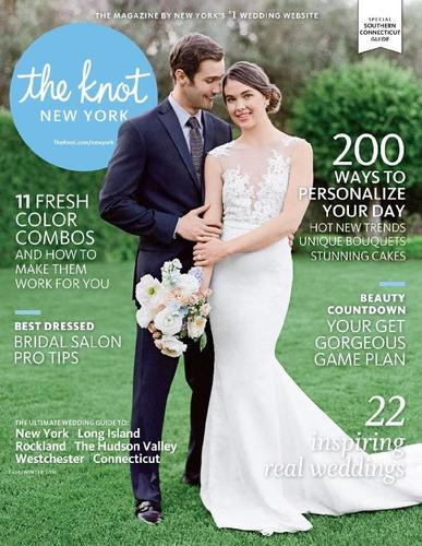 The Knot New York Metro Weddings July 1st, 2016 Digital Back Issue Cover