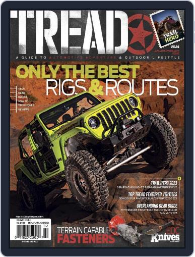 TREAD January 1st, 2024 Digital Back Issue Cover