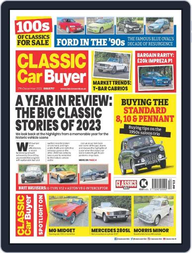 Classic Car Buyer December 27th, 2023 Digital Back Issue Cover
