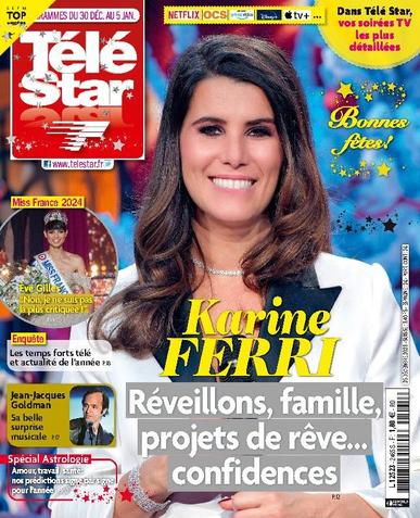 Télé Star December 25th, 2023 Digital Back Issue Cover