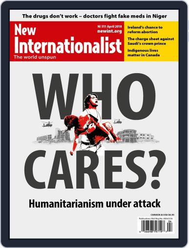 New Internationalist April 1st, 2018 Digital Back Issue Cover