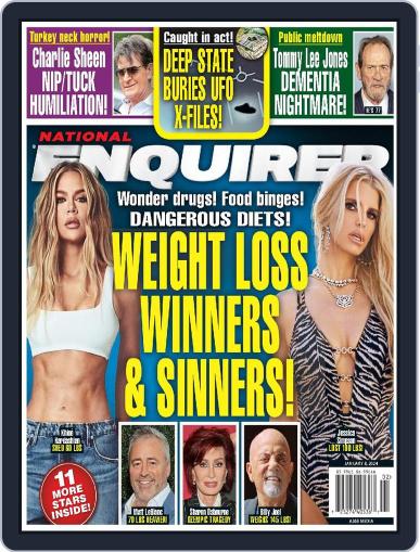 National Enquirer January 8th, 2024 Digital Back Issue Cover