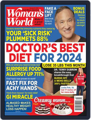 Woman's World January 8th, 2024 Digital Back Issue Cover