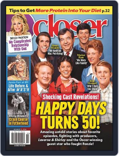 Closer Weekly January 8th, 2024 Digital Back Issue Cover