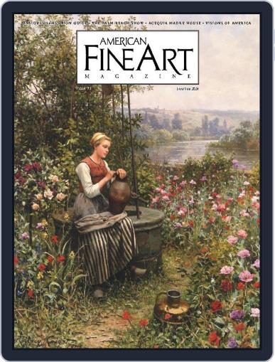 American Fine Art January 1st, 2024 Digital Back Issue Cover