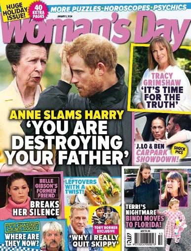 Woman's Day Australia December 28th, 2023 Digital Back Issue Cover