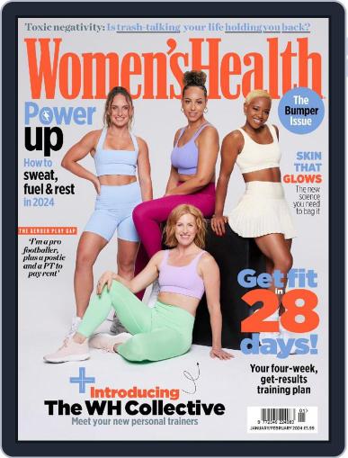 Women's Health UK January 1st, 2024 Digital Back Issue Cover