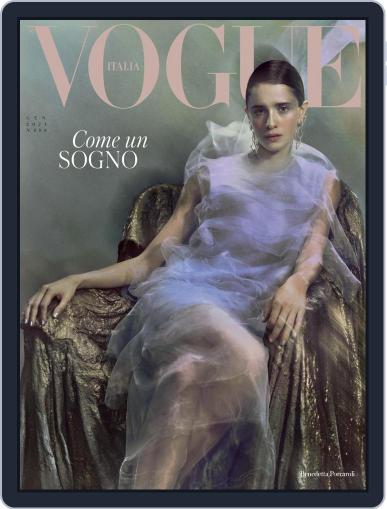 Vogue Italia January 1st, 2024 Digital Back Issue Cover