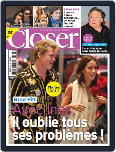Closer France December 29th, 2023 Digital Back Issue Cover