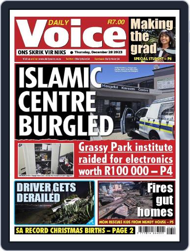 Daily Voice December 28th, 2023 Digital Back Issue Cover