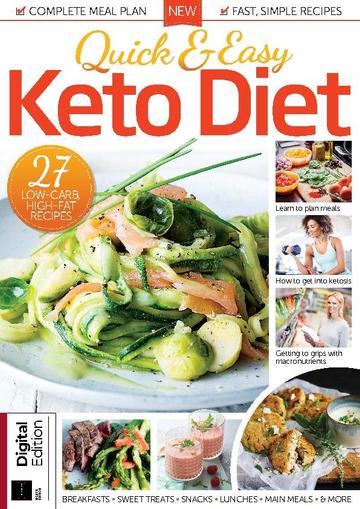 Quick & Easy Keto Diet December 21st, 2023 Digital Back Issue Cover
