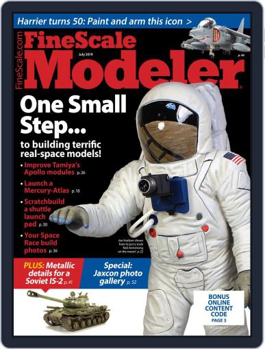 FineScale Modeler July 1st, 2019 Digital Back Issue Cover