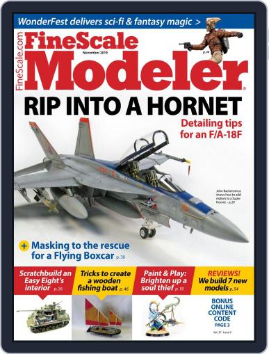 FineScale Modeler November 1st, 2019 Digital Back Issue Cover