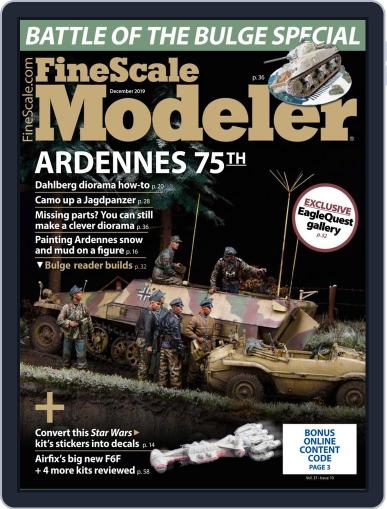 FineScale Modeler December 1st, 2019 Digital Back Issue Cover