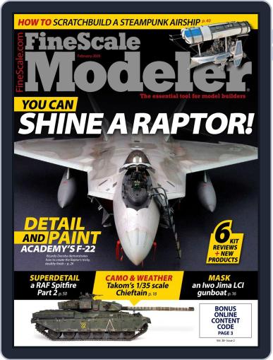 FineScale Modeler February 1st, 2020 Digital Back Issue Cover
