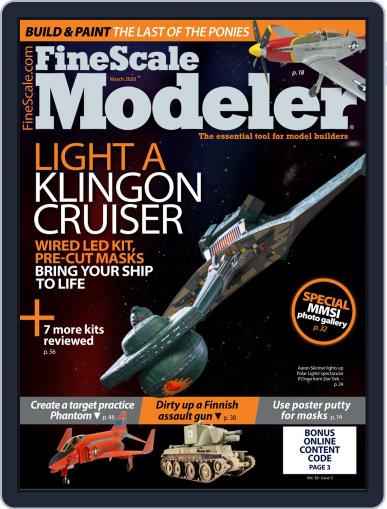 FineScale Modeler March 1st, 2020 Digital Back Issue Cover