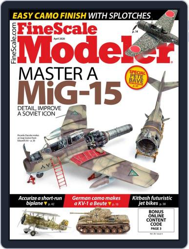 FineScale Modeler April 1st, 2020 Digital Back Issue Cover