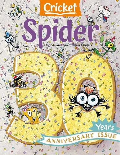 Spider Magazine Stories, Games, Activites And Puzzles For Children And Kids January 1st, 2024 Digital Back Issue Cover