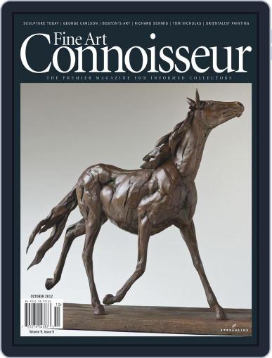 Fine Art Connoisseur September 1st, 2012 Digital Back Issue Cover